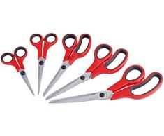 Draper 67835 Ciseaux de ménage-Redline-Lot de 5
