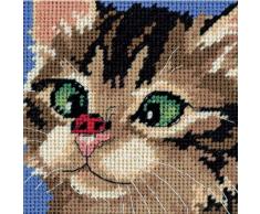 DIMENSIONS Kit Canevas, Chaton Qui Louche