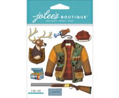 Jolees Boutique Dimensionnelle Stickers, Multicolore, 0.3Â x 10.16Â x 14.6Â cm, Multicolore, 0.43 x 16 x 9.39 cm