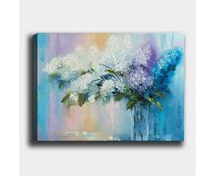 Bonamaison Peinture sur toile, multicolore, 50 x 70 cm - ConÃ§u et fabriquÃ© en Turquie