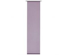 GARDINIA Panneau Japonais (1 Pièce), Opaque, Tissu Lavable, Lilas, 60 x 245 cm (LxH)