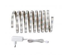 Paulmann 70321 Function YourLED Kit de base LED bande 3m, 6500K lumiÃ¨re du jour, 7,5W, 230/12V, Blanc, plastique