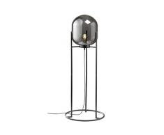 Fischer & Honsel Regi Lampadaire en mÃ©tal 60 W Noir