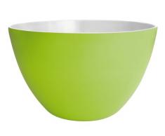 Zak Designs 1283-1895 Saladier Duo Vert / Blanc 22 cm MÃ©lamine