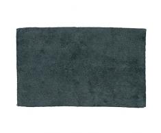 kela 22468 Tapis de Salle de Bain Ladessa 80x50cm en Coton Gris foncÃ©, 50 x 80 x 0,8 cm