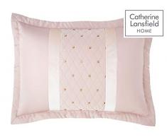 Catherine Lansfield Paire de taies doreiller Ã Paillettes Blush