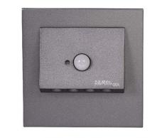 Zamel Ledix Applique murale LED en mÃ©tal Graphite