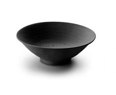 Lacor Bol Rond en MÃ©lamine 9 cm, diÃ¡metro de 25 cm Noir