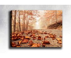 Bonamaison Peinture sur toile, multicolore, 30 x 40 cm - Conçu et fabriqué en Turquie