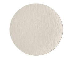 Villeroy & Boch Manufacture Rock Blanc Assiette gourmet, 31,7 cm, Porcelaine Premium, Blanc