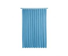 Papillon Polyester Rideau de Douche 180Â x 200Â cm, Bleu Clair