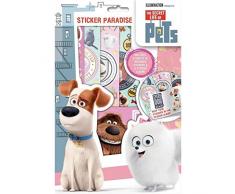 Anker Vie secrète des Animaux de Compagnie Paradise Sticker, en Plastique, Multicolore