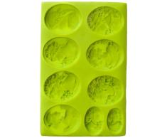 Ibili 872202 Moule 3D CamÃ©es 100% Silicone