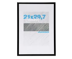 Deknudt Frames S024S2 Cadre Photo Aluminium Noir 21 x 29.7 cm