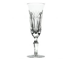 Verre de BohÃªme Lady Verres Flute Champagne et ciseles, Verre, 7Â x 7Â x 20Â cm, 6Â unitÃ©s