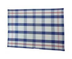 Comptoir du Linge Lot de 6 Torchons de Cuisine, 100% Coton Ãgyptien, Bleu, 50 x 70 cm