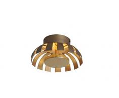 Luce Ambiente Applique logement Design, mÃ©tal, 24Â W, Or, 35Â x 35Â x 12,5Â cm