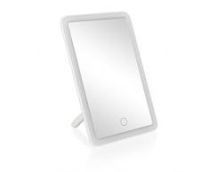Smartwares IWL-60008 Miroir avec Ãclairage LED, Acrylonitrile-ButadiÃ¨ne-StyrÃ¨ne (ABS), Blanc