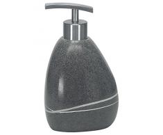 Kleine Wolke 5080912854 Distributeur de Savon Stones en Gris, Polystyrène, 40x30x10 cm
