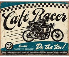 Cafe Racer Parts & Service Do The Ton. Signe en Acier (de 4030)