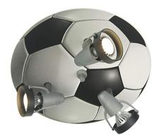 Niermann Standby 604 Plafonnier, Bois, GU10, Football, 35 x 35 x 15 cm