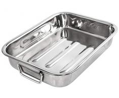 KRÃGER 2027387 Coulée Casserole 40 cm, INOX