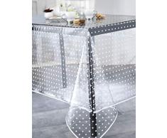 CALITEX Nappe Translucide Idéal, Transparent, Ronde 140 cm