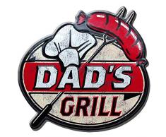 Primus Plaque Murale en métal pour Cuisine, café, Diner, café, Boutique, Art Vintage Insolite (Grill), Taille Unique