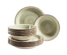 Set de assiettes en grÃ¨s MÃ¤ser SÃ©rie Bel Tempo Vert olive (Bel Tempo Ii).