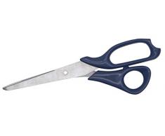 Fackelmann 670479 Ciseaux, ciseaux de cuisine, paire de ciseaux, Plastique, Acier inoxydable, Bleu, 19,8 x 6,8 x 1,2 cm