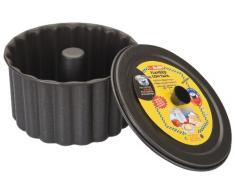 Ibili 825020 Moule Ã pudding antiadhÃ©sif avec couvercle 20 cm Aluminium