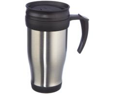 Cilio 541021 Gobelet Thermo, Acier Inoxydable, Argent, 20 x 8 x 8 cm