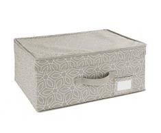 Wenko 64519100 Boîtes de rangement, Beige, 44 x 19 x 33 cm