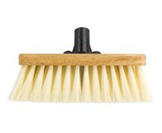 Elliott TÃªte de balai vernie avec fibres souples Blanc 25Â cm