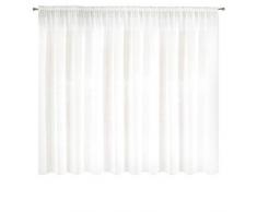 Eurofirany Gardine mit KrÃ¤uselband Rebecca, cremig, 350x160 Rideau, Polyester, 0,02 x 350 x 160 cm