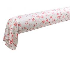SANDERSON Eglantine Traversin Coton Capucine 190 x 90 cm