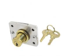 Or Ton Argent Armoire Armoire tiroirs de verrouillage de sécurité Verrouillage w 2 Clés