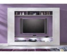 Trendteam Lot de 3 spots rectangulaires encastrables sous une étagère, blanc froid 110076600