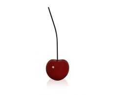 World Art Petit Cerises Sculpture En RÃ©sine, Multicolore, 44x14x12 Cm