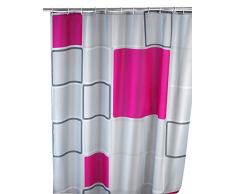 WENKO DIE BESSERE IDEE Rideau de Douche Anti-moisissure Abstract