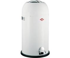 Wesco Kickmaster / 180 631-01 Poubelle Blanc