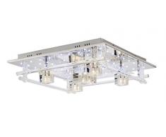 Paul Neuhaus 50365-17 Plafonnier 5 x G4 / 20 W Chrome