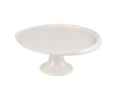 Villeroy & Boch Clever Baking Plat de service à gâteau, 32 cm, Porcelaine Premium, Blanc