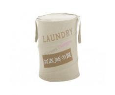 Gedy - COFFRE A LINGE MÉTAL COTON ECRU - Gedy - G-CO380300300