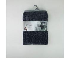 douceur dintérieur plaid 180x220cm imitation fourrure simba navy