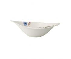 Villeroy & Boch Mariefleur Gris Serve & Salad Saladier, 36 x 24 cm, Porcelaine Premium, Blanc/Multicolore