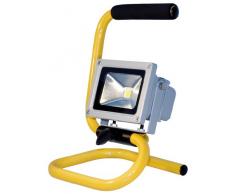 Transmedia LLS1L Projecteur LED 230 V 10 W Blanc Froid