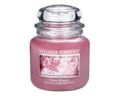 Village Candle 106316332 Cherry Blossom Pot de verre Rose 10,3 x 10,1 x 12,4 cm