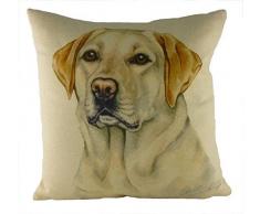 Evans Lichfield Waggydogz Coussin Labrador Jaune