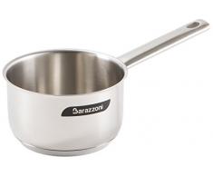 Barazzoni Chef Line Casserole, Acier, 16,9 x 30,5 x 9,3 cm